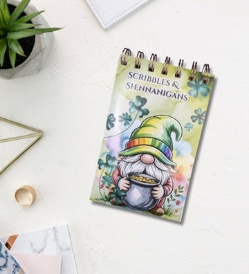 Scribbles & Shenanigans Spiral Notebook